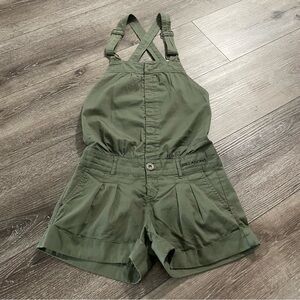 BILLABONG Shortall Romper Olive Green Size 6